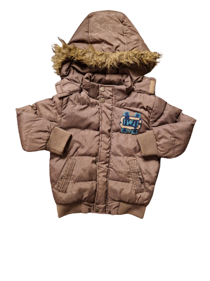Doudoune marron 4 ans