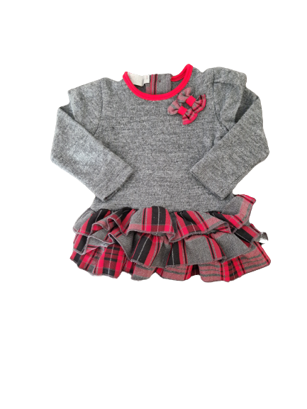 Robe grise 9 mois