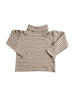 Sous pull gris rayure bleu 4 ans