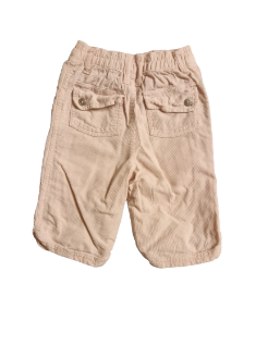 Pantalon rose en velours 6 mois