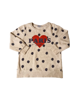 Sweat gris 4-5 ans