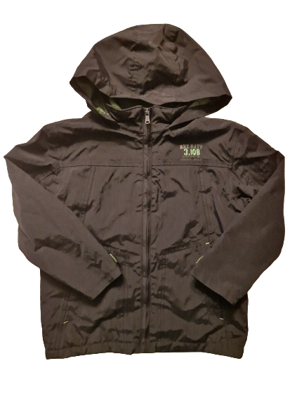 Veste noire Imperméable doublé polaire 5 ans