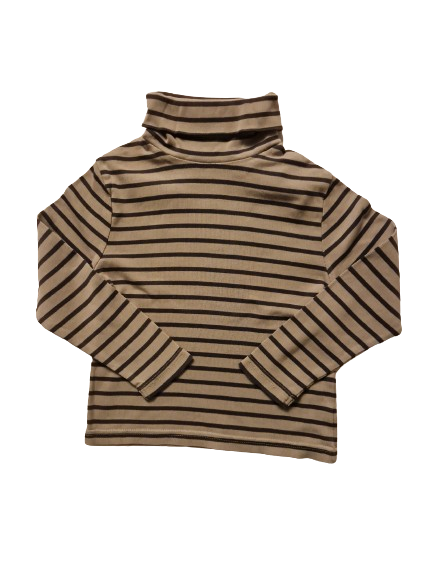 Sous-pull gris à rayure 5 ans