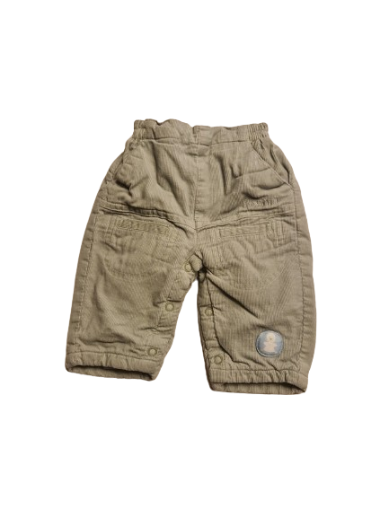 Pantalon vert doublé 3 mois