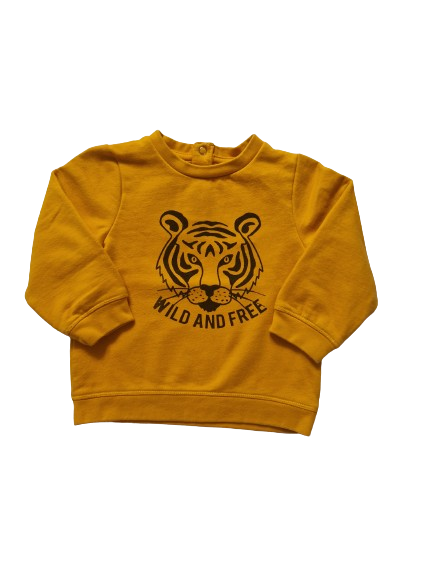 Sweat moutarde 24 mois