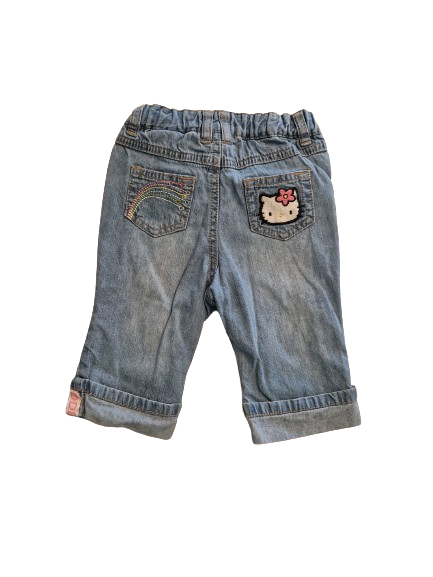 Jean clair doublé Hello Kitty 6 mois