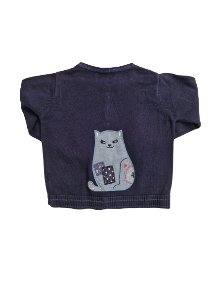 Gilet bleu 24 mois