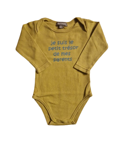 Body vert 6 mois