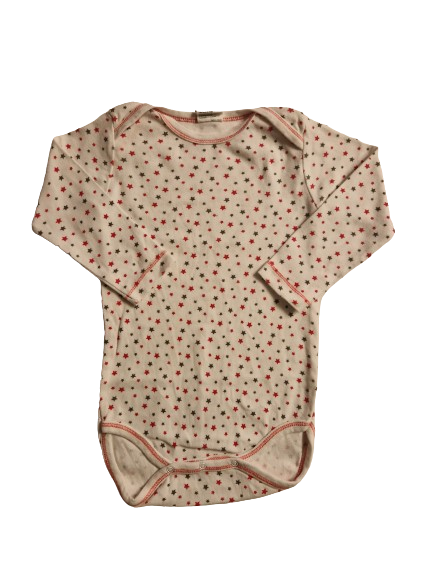 Body blanc imprimé étoiles 24 mois