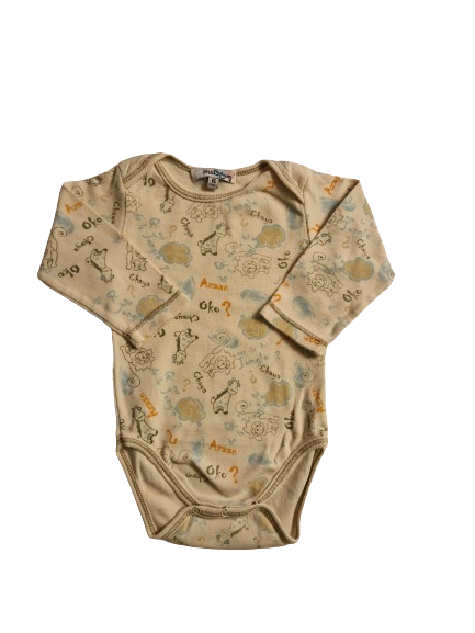 Body blanc imprimé 6 mois