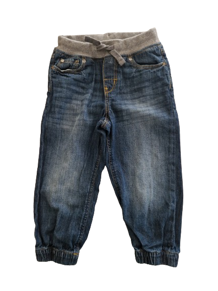Jean jogger bleu 24 mois
