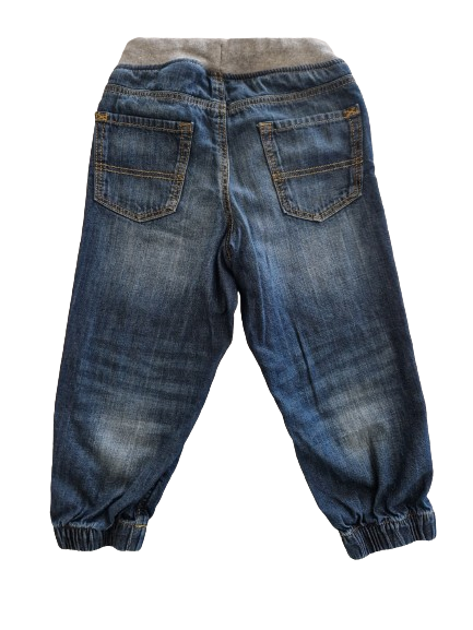 Jean jogger bleu 24 mois
