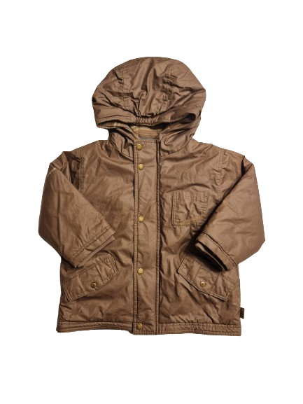 Blouson marron doublé 12 mois