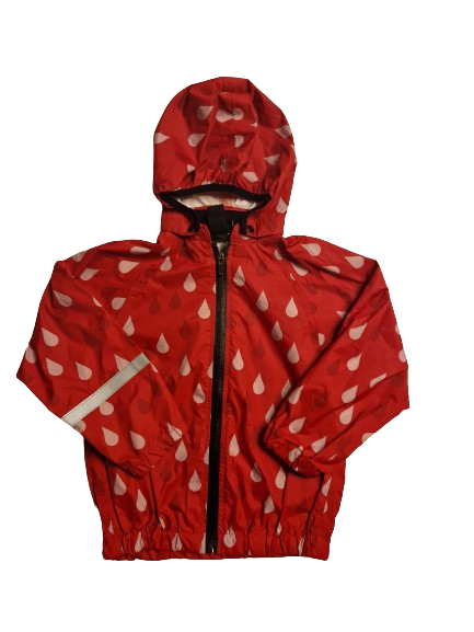 Veste de pluie rose 24 mois