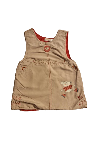 Robe marron 18 mois