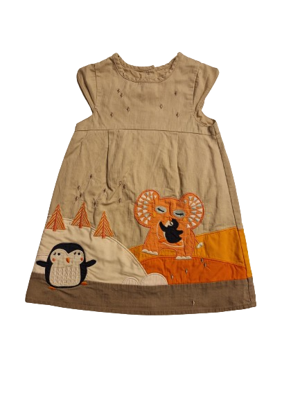 Robe marron 18 mois