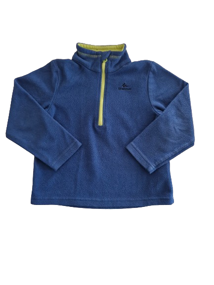 Pull polaire bleu roi 3-4 ans
