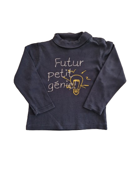 Sous-pull bleu 3 ans