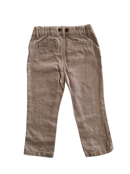 Pantalon moucheté gris 6 mois