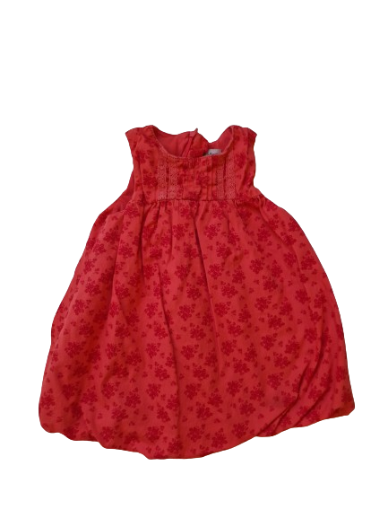 Robe rouge 18 mois