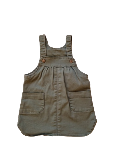 Robe Kaki salopette 6 mois