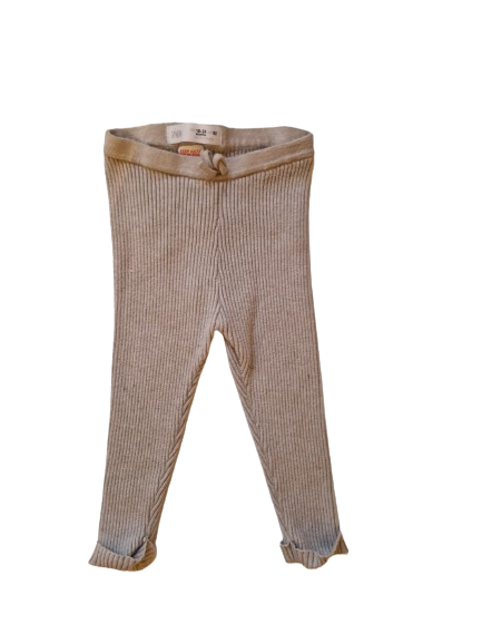 Legging marron côtelé 18-24 mois