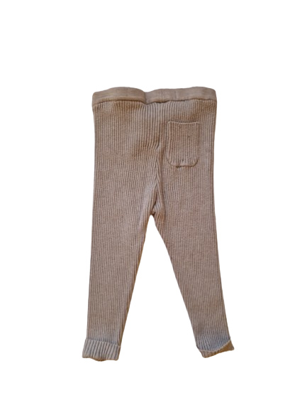 Legging marron côtelé 18-24 mois