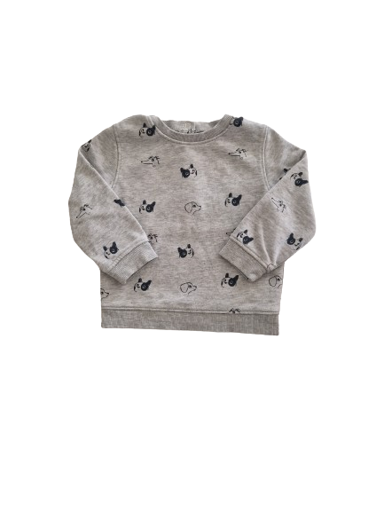Sweat gris 24 mois