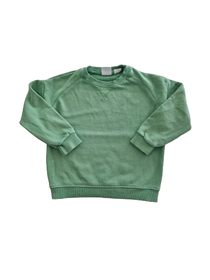 Sweat vert 18-24 mois