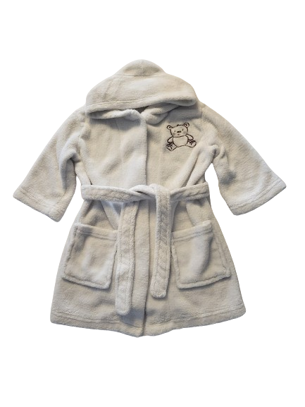 Peignoir blanc 24 mois