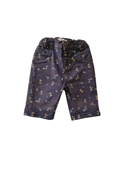 Bermuda bleu 3 ans