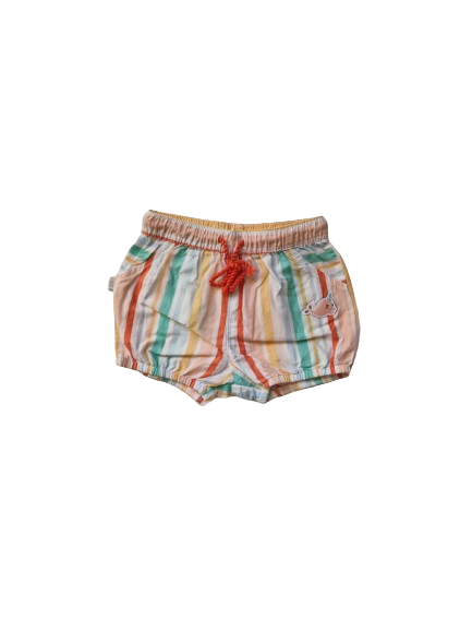 Short rayé 9 mois