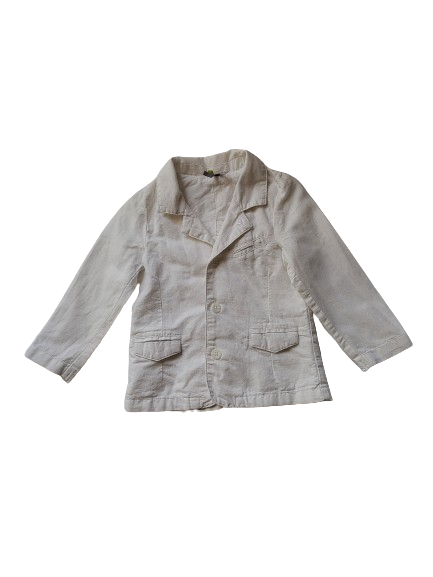 Veste de costume blanche 18 mois