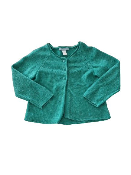 Gilet vert 24 mois