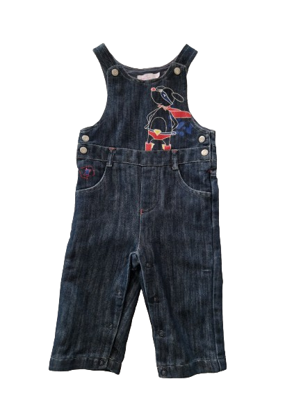 Salopette en jean 9 mois