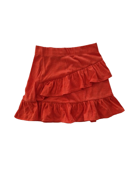 Jupe orange foncé 6 ans