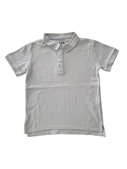 Polo bleu ciel 4-5 ans
