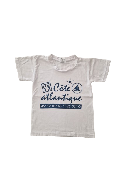 Tee-shirt blanc 3-4 ans