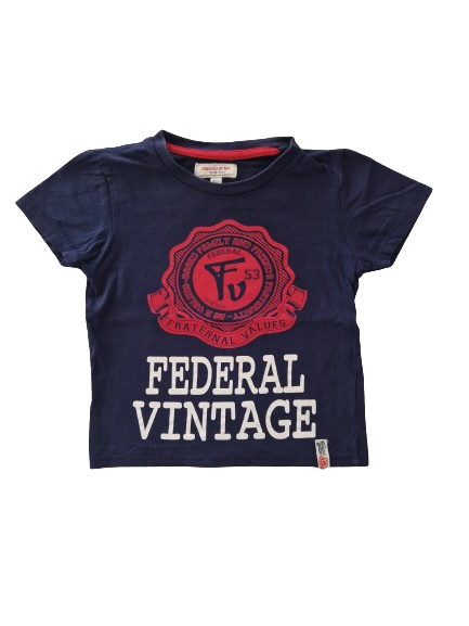 Tee-shirt bleu 4 ans