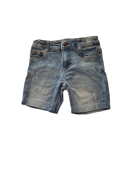 Short en jean taille ajustable 4-5 ans