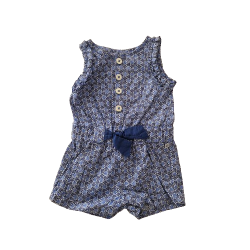 Combishort bleu 3 mois