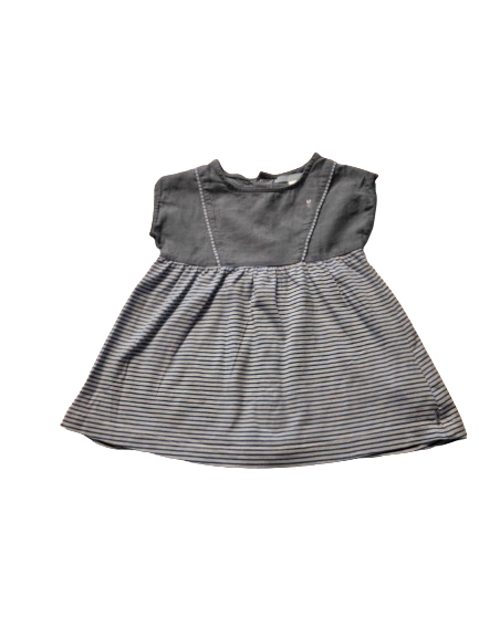 Robe à rayures 12 mois