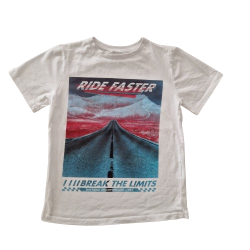 Tee-shirt blanc 10 ans