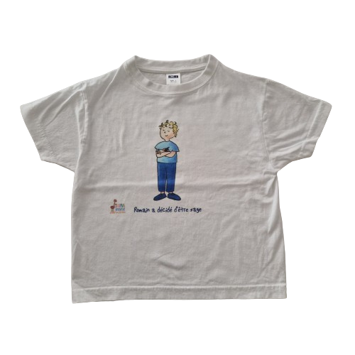 Tee-shirt blanc 4-6 ans