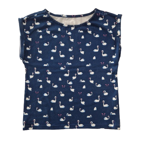 Tee-shirt bleu 8 ans