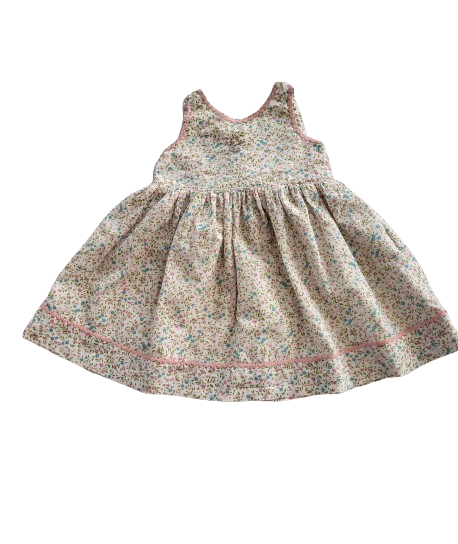 Robe imprimée fleurs 3 mois