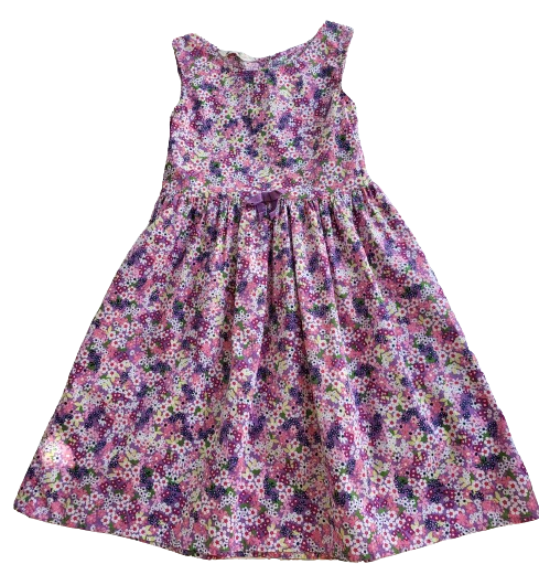 Robe fleurie 7-8 ans