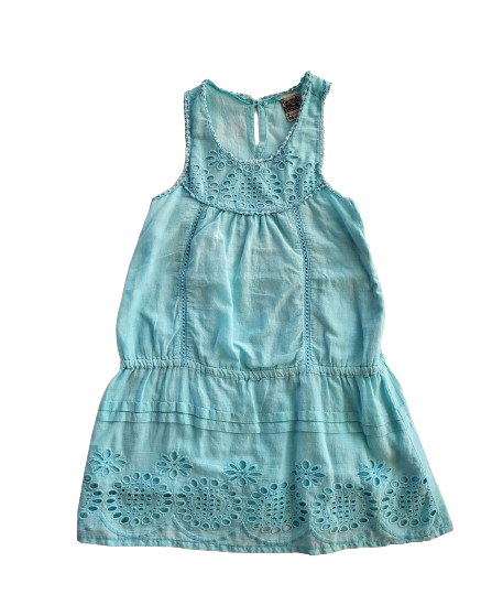 Robe bleu ciel 3 ans