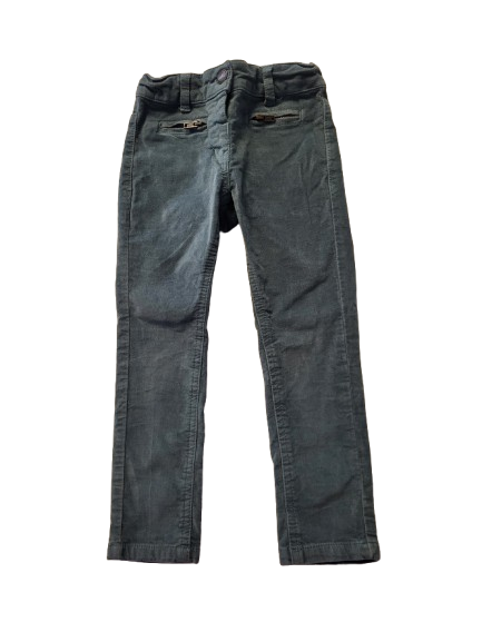 Pantalon vert velours doux 3 ans