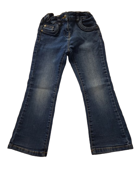 Vente de vetements d occasion seconde main jean enfant fille 4 ans pas cher La Malle Aux Loulous